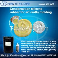 RTV 2 silicone liquid for alloy toy craftworks