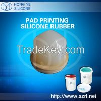 liquid pad printing silicone with high temperature resistance