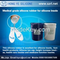 platinum cured silicone rubber for silicone insole