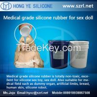 medical grade silicone rubber for lifelike body