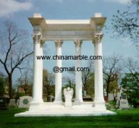 granite cenotaph and marble cenotaph
