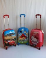 Modern ABS/PC kid trolley luggage suitcase