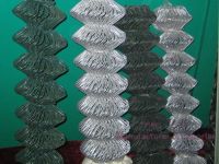 Galvanized chain link wire mesh fence (factory)