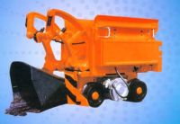 Electric rock-loading machine