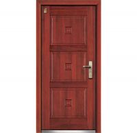 Steel Wooden Door, Solid Wood Door