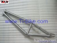 Customized titanium BMX bike frame BMX frame bicycle frame