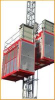 Building hoist, hoist, lift, elevator,