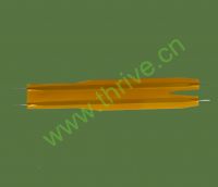 5.08 pitch punching PI(kapton)flexstrip jumpers, ffc, flexible flat cable, fpc, rfc round flat cable, connector, paper cable, cable, axon cable