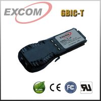 Sell GBIC-T GBIC copper transceiver module 10/100/1000BASE-TX RJ45 Port 100m