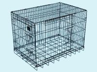 Spray coated crate