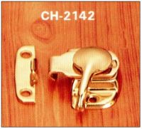 SOLID BRASS SASH LOCK WITH SPRING ACTION