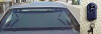 elctric car back window sunshade