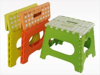 Plastic folding stool