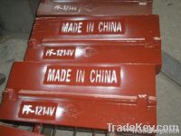 High chrome and manganese impact crusher part-PF1214 blow bar