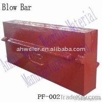 WR  impact crusher spare parts- crusher blow bar