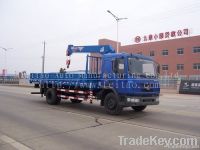 6.3ton truck-mounted hydraulic cranes&telescopic boom & knuckle boom