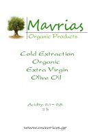 Organic Extra Virgin Olive Oil