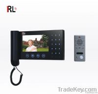 7" handset Color Video doorphone with telephong fucntion