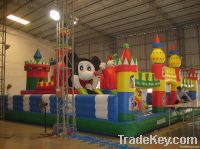 Inflatable fun playground