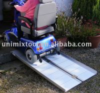 Aluminium wheelchair ramp vehicle slope ramp threshold