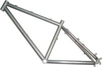 Titanium bicycle frame