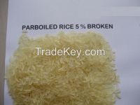 Top Quality 5% Broken Parboiled Rice