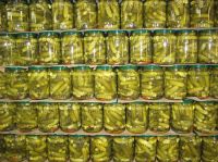 Pickled baby cucumber (gherkins) 720ml