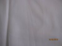 fabrics of White 100% cotton poplin twill satin