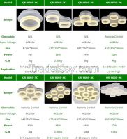 Modern Ceiling LED lighting ,round acrylic