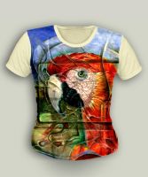 Women T-shirt with exclusive print