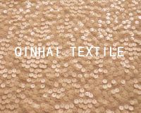 Polyester sequin fabric