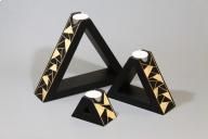 Unique Triangle Candle Holder