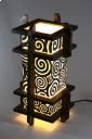 Modern Japanese Zen Black Lamp