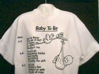 "Baby To Be" Poetic Maternity T-shirt