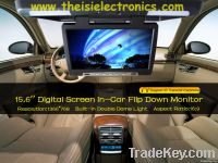 15.6'' Roof Mount Flip Down Car Monitor with TV/USB&SD