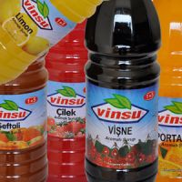 Sena Gida Concentrated Sourcherry Syrup Drink Vinsu Mersin