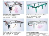 Screen printing machine, printing machinery