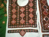 sindhi embroidery hand made galay(neck), guj other stuff