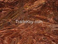 Copper Wire Scrap 99.9%