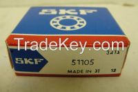 high quality SKF brand 51105 thrust ball bearing