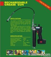 Rechargeable grease gun