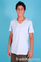 T-Shirt Peruvian Pima cotton V neck