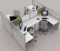work-station office partition