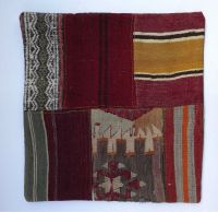 Kilim patch cushion covers