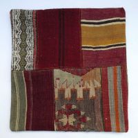 Kilim patch cushion covers