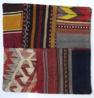 Kilim patch cushion covers