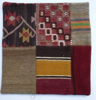 Kilim patch cushion covers