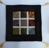 velvet patch cushion covers