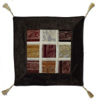 velvet patch cushion covers