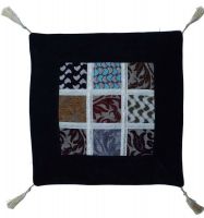 velvet patch cushion covers